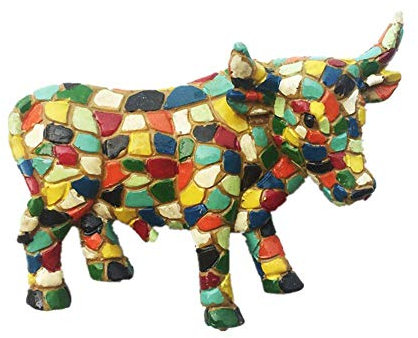 Kühlschrankmagnet mit 3D-Mosaik-Stier-Motiv, Spanien, Souvenir, Geschenk, Dekoration, Magnet-Sticker-Kollektion