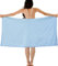 Micisty Mikrofaser-Handtuch, Yoga-Handtuch mit Wandern, Yoga, Camping, Reisehandtuch, Mikrofaser-Handtuch, 50 x 100 cm (Blau, L 1, L)