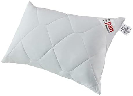 mr mattress Kopfkissen 50x70 MIKROFIBRA, zum Schlafen, Synthetikfüllung, weißes Kopfkissen aus Mikrofasern, für Allergiker geeignet, waschbar bei der Temperatur 95 Grad Celsius