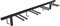 RAWWEST.BIS Ski Wandhalterung Skiwandhalter Stockhalter für Vier Paar Skier - Aufbewahrung und Halterung von Skier und Skistöcke, Wand Skihalter platzsparender Skiträger Stockhalter, bis 40 kg