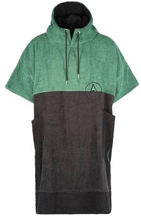 WAVE HAWAII Bade-Poncho Damen & Herren Move | Größe L, 170-200cm I 100% Baumwolle Surf-Poncho für Erwachsene | Frottee- Handtuch mit hoher Wasserabsorption | Umziehhilfe Strand Erwachsene