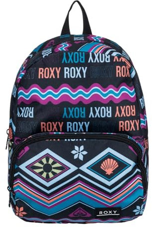 Roxy Always Core Printed 8L - Extrakleiner Rucksack für Frauen Schwarz