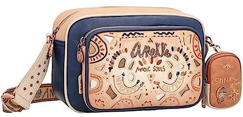Anekke Damen Umhängetasche Marineblau BANDOLERA, bunt