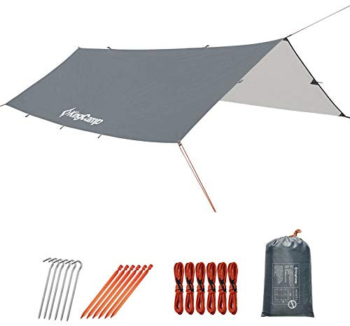 KingCamp Camping Tarp Bowman Sonnensegel Bus Zelt Wind Schutz Plane Dach UV 50+ M - 3 x 3 m