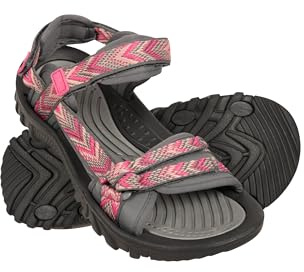 Mountain Warehouse Cyprus Womens Summer Walking Sandal Dark Pink 7