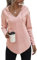 Tanmolo Sweat à capuche pour femme - Manches longues - Décontracté - Taille M à 3XL, Rose clair 018, M