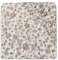 Jollein Spannbettlaken Jersey - Retro Flowers- 70x140cm - 100% Baumwolle - Spannbetttuch - Retro Blumen Print