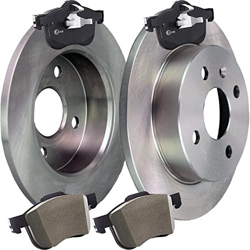 BandelOne 2 Bremsscheiben 240mm VOLL + Beläge vorne passend für Corsa C 1,0 + 1,2