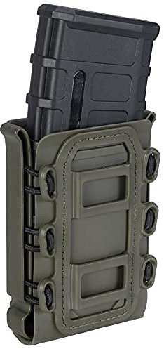 IDOGEAR Magazintasche 5,56mm Gewehrmagazintaschen 7,62mm Molle Softshell Universal Magazinträger für M4 AR15 M16 AK Magazines (Ranger Green)