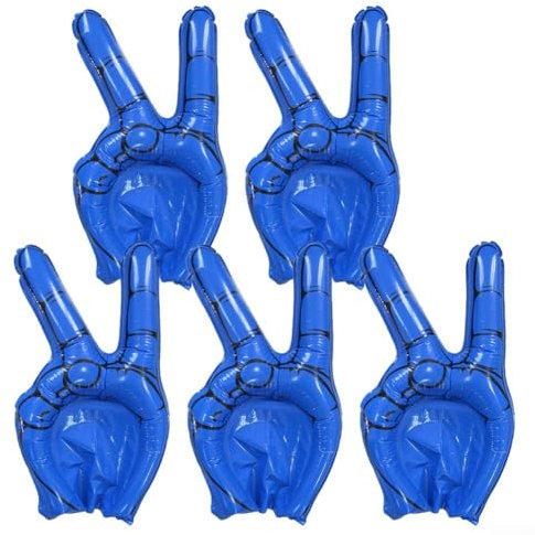 Lot de 5 bâtons de pom-pom girl pour la Coupe d'Europe 2024, portables à la main, couleurs vives