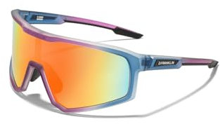 D.Franklin - Gafas de sol unisex con cristales de protección UV - Modelo hurricane