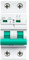 PVTLCYBI Din Rail 2 pôles Interrupteur Principal Fonction sectionneur Interrupteur isolateur disjoncteur 400VAC DP disjoncteur GYH8(63A)