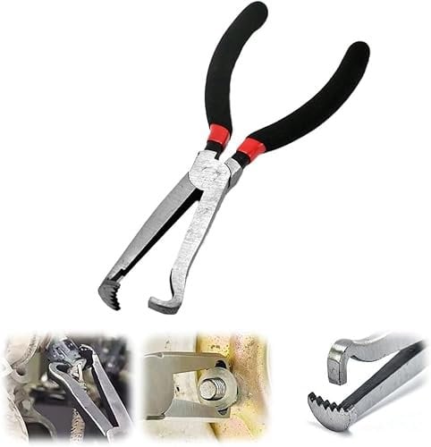 Automotive Electrical Connector Pliers, Electrical Disconnect Pliers, Fuel Pipe Disconnect Tool Set, for Push-Piece Plugs, Quick Disconnect Electrical Pliers
