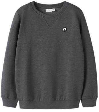 NAME IT Jungen Nmmvimo Ls Sweat Bru Noos Sweatshirt
