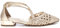 Carmela - Bailarinas Mujer Oro - Calzado Cómodo y Versátil - Moda Casual - Modelo 16231901 (Talla 41)