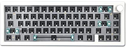 Wrtysully GMK67 Hot-Swap-FäHiges Mechanisches Tastatur-Kit mit RGB-Hintergrundbeleuchtung Bluetooth 2.4G Wireless 3 Mode Customized DIY Keyboard