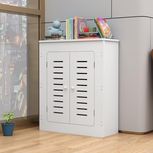 Copritermosifone moderno Bianco Mobiletto, Copri Termosifone Copri calorifero Copertura del radiatore per Casa e Ufficio(50x80x15cm/19.7x31.5x5.9in)