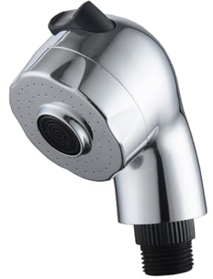 FUOYLOO Ugello Pressurizzato Abs a Due Marce per Letto Shampoo, Soffione Doccia Antispruzzo per Forniture Salone Parrucchiere e Hotel