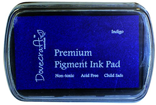 Dovecraft Pigment Ink Pad, Indigo, 8.5 x 2 x 6 cm