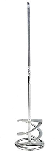 Italian Mixing Paddle 80mm x 400mm x 7mm HEX Shank Mixer, Plaster, Render Whisk, Stirrer Proper-Tools (G20/1030)