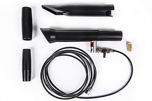 BenBow Blue Storm Pro – Adaptateur pour aspirateur pour Un Nettoyage Efficace de l'intérieur de Voiture, idéal pour Un Nettoyage en Profondeur : Voiture, Camion, Bus – Aspiration et soufflage