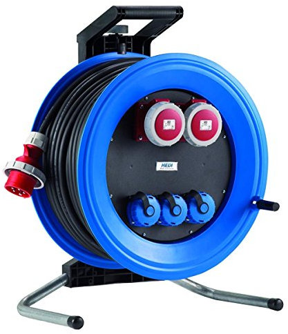 HEDI K4003020D Kabeltrommel Professional Plus 320, leer, blau ***NEU***