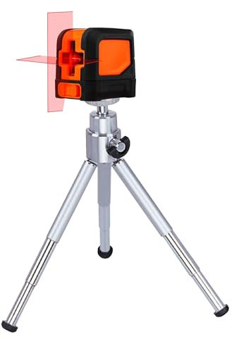 TronicXL TP10 Mini Tisch Tischstativ Baustativ Stativ für Lasernivelliergerät Kreuzlinienlaser Rotationslaser Linienlaser Baustellenlaser Laser zb für Einhell Bosch Dewalt Makita Flex Leica Stanley