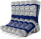 YUEDGE Wandersocken, 3/5 Paar atmungsaktive Laufsocken für Herren, Sport Socken mit Sohle und Knöchel, Anti-Blister Trainersocken Blue L