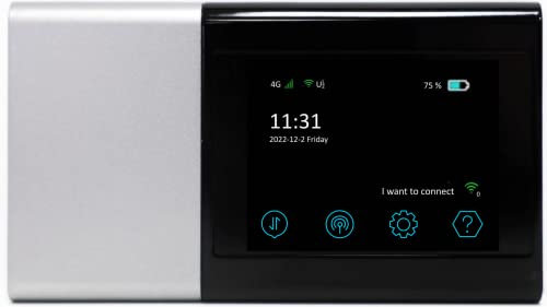 Travel Global WiFi Hotspot Portable Internet Router,Lowest Price for US Europe Asia France Japan Korea Singapore China HK Int'l Mobile Wireless Device No SIM Card (5GB US or 1GB Global*)