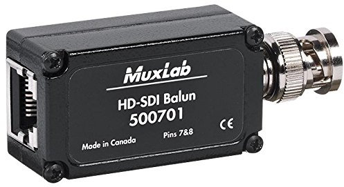 HD-SDI Balun – 2 Stück | Antennen-/Satellitenverstärker/Verteilerantenne Satelliten-Ausrüstung, 2 x Menge – 500701-2PK