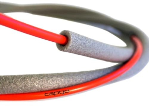 CapGo Kabelrauschschutz-2038058400 Schwarz 5,5 mm, AD 11 mm, 10 m