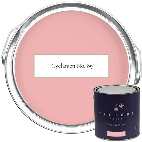 Victory Colours Cyclamen | Pink Paint - 2.5 Litres - Matt Emulsion