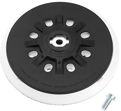 SG Store Platorello Di Supporto con Gancio E Anello Di Ricambio per Levigatrice Compatibile con Festool RO1 RO2E RO150E ES150 ET2 ETS150 LEX150LET/WTS 150/Rotex 150/RO 150 EQ Platorello Abrasivo