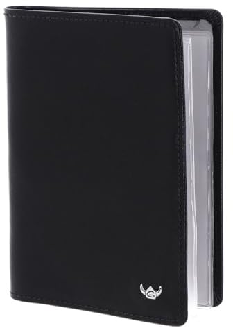Golden Head Leder Ausweisetui Colorado RFID Protect Ausweishülle 4408 Schwarz