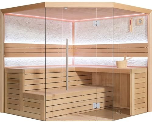 AWT KOS Sauna 1601B Hemlock/200x200/ohne Ofen