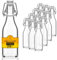 Glasflasche 250ml Glasflaschen zum befüllen Einmachgläser Bügelverschluss leere Flaschen zum befüllen Bügelflaschen Schnapsflaschen Glass bottle Likörflaschen Saftflaschen