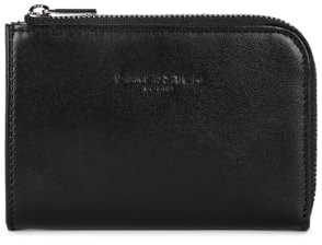 Lancaster | Paris PM - Porte-Cartes Cuir de Vachette Finition Lisse Noir