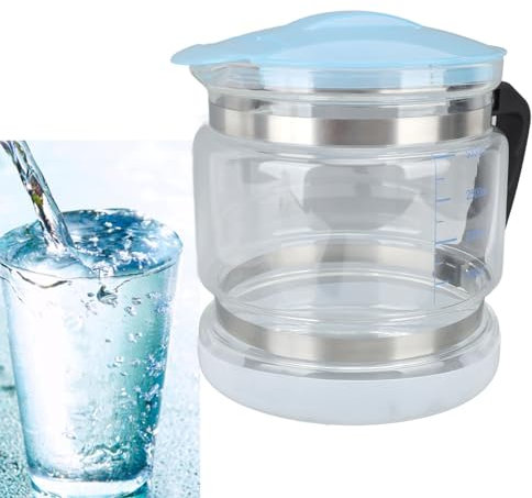 Jarra de 4 Litros para Destilador de Encimera, Frasco de Vidrio para Destilador de Agua de Belleza Dental Casera, Botella de Recolección de Vidrio de Repuesto, Contenedor de Agua