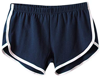 KOG Sport Shorts Damen Locker Pyjamahose Kurz Schlafanzughose Kurz Amazon Essentials Damen Sexy Yogahose Sporthose Elegant Yoga Shorts Baumwolle Gutschein Amazon Marine XXL