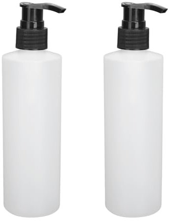 Generic Lot de 2 Distributeurs de Bouteilles D'huile pour Chauffage, Bouteille en Plastique avec Pompe, Bouteille à Pompe en Plastique, Distributeur D'huile de Massage de 250 Ml,, Generic0rbtf5do3a