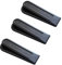 Pack of 3 Door Stop | Rubber Doorstop | Anti-Skid, Durable, and Heavy Duty Rubber Door Stoppers for Floor | Ideal for All Types of Surfaces | Grey Door Stops Wedge