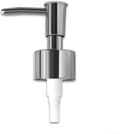 Seifenspender-Pumpkopf, Ersatzteil, Seifenspenderpumpe, Ersatzteil für Küche, Badezimmer, Arbeitsplatte, Flasche (Silber)