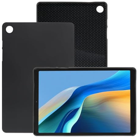 Cover Ultra-Sottile in Silicone TPU per Samsung Galaxy Tab A9+/A9 Plus 11 2023, Custodia Morbida AntiGraffio e Antiurto, Design Elegante e Leggero e forte resistenza alla caduta, Nero
