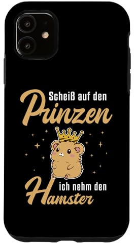 Hülle für iPhone 11 Ich nehm den Hamster Zwerghamster Feldhamster Hamster