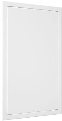 Tapa de inspección de 30 x 50 cm, color blanco, puerta de inspección y cubierta de plástico ABS, apertura de mantenimiento, 300 x 500 mm