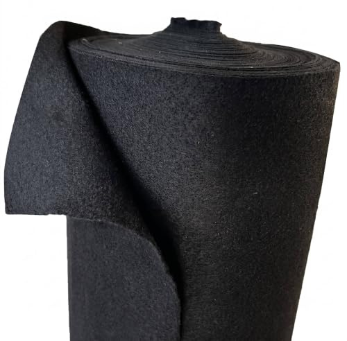AFS Géotextile 150g/m² 40m x 1m | Feutre de Jardin Anti-Mauvaises Herbes, Drainage et Filtration, sous-Couche pour Gravier, Allée