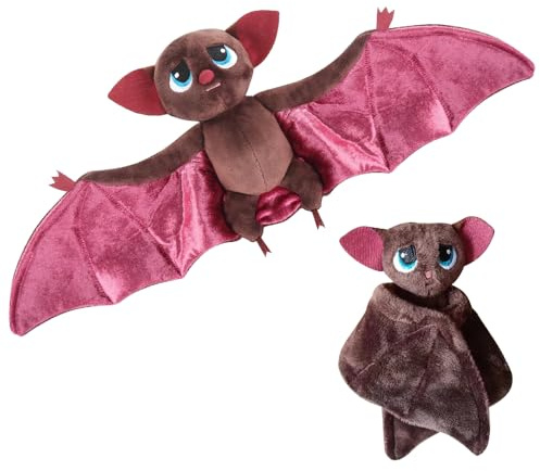KBIBCK Fledermaus Kuscheltier, 42 x 19 cm Fledermaus Plüsch Toy, Transylvania FledermausKuscheltier, Halloween Kuscheltier Fledermausr, Weich Fledermauss Plüschtier, Geschenke für Kinder, Erwachsene