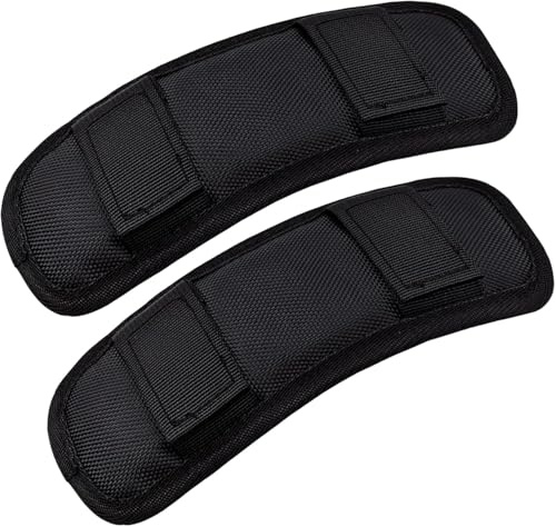 2Pcs Thick Shoulder Pads, Slip Pads, Shoulder Strap Pad for Backpack Straps Padding, Velcro Shoulder Pads, Fits Shoulder Bag Straps, Easy Installation, Material for Versatile Applications