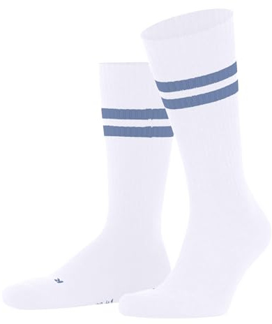 FALKE Unisex Socken Dynamic U So Baumwolle gemustert 1 Paar, Weiß White 2006, 46-48