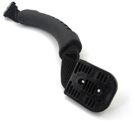 Mikikit Kajak Ersatzgriff 1 Paar Schwarz PVC Seitlicher Griff für Kajak | Kanugriff zur Montage, Ergonomischer Handgriff, Rutschhemmend, Passendes Zubehör für Kajak und Kanu